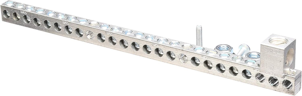 SIEMENS ECGB201 Ground Bar Kit with 20 Terminal Positions and a Ground Lug