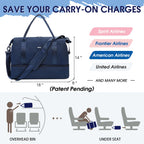 Personal Item Travel Bag, Carry On Weekender Bag for Women