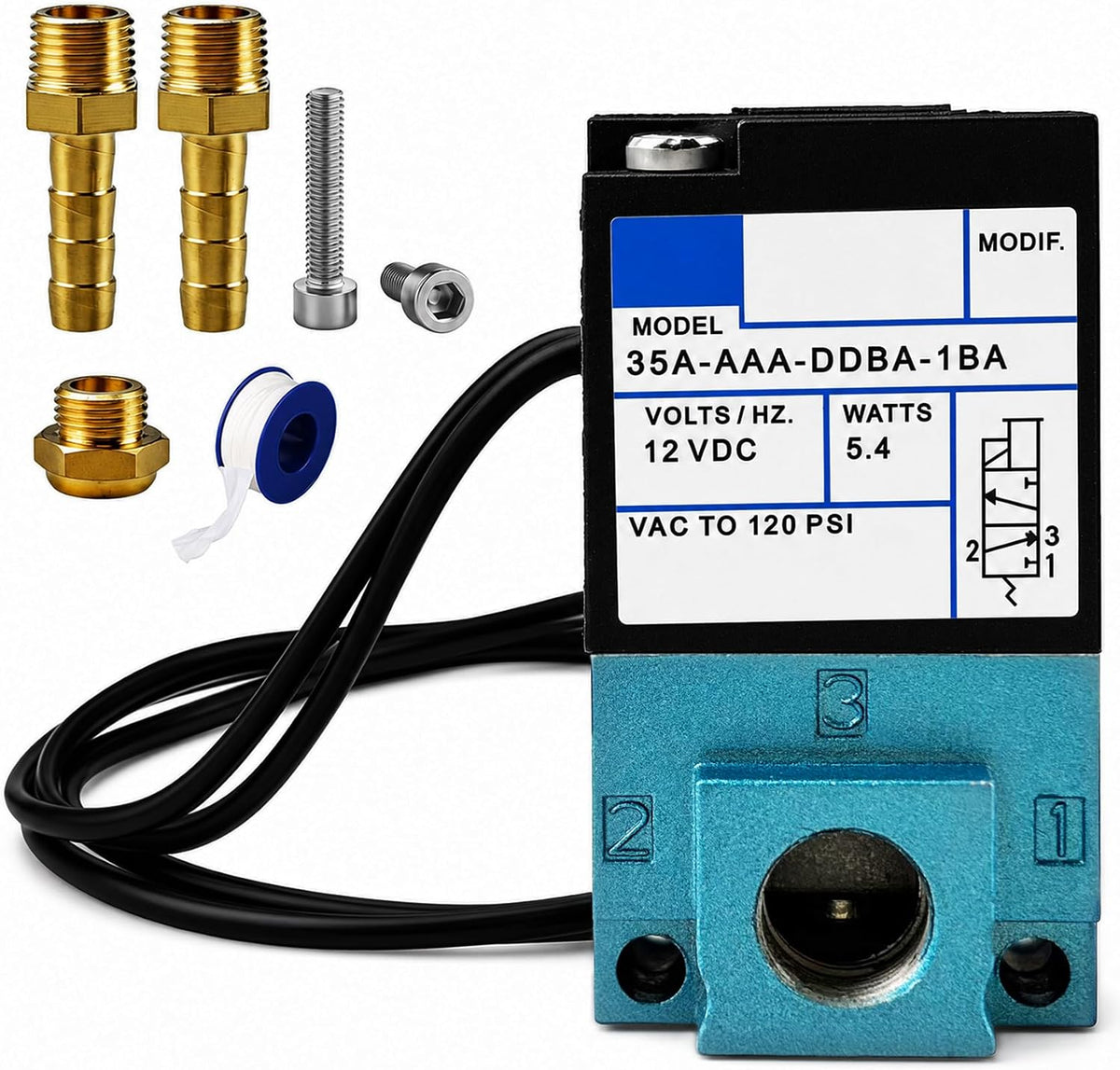 Boost Control Solenoid Valve for MAC Valve, 3 Port Boost Controller
