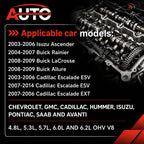 AUTO OCCASION Engine Timing Cover Gasket Set for Chevy