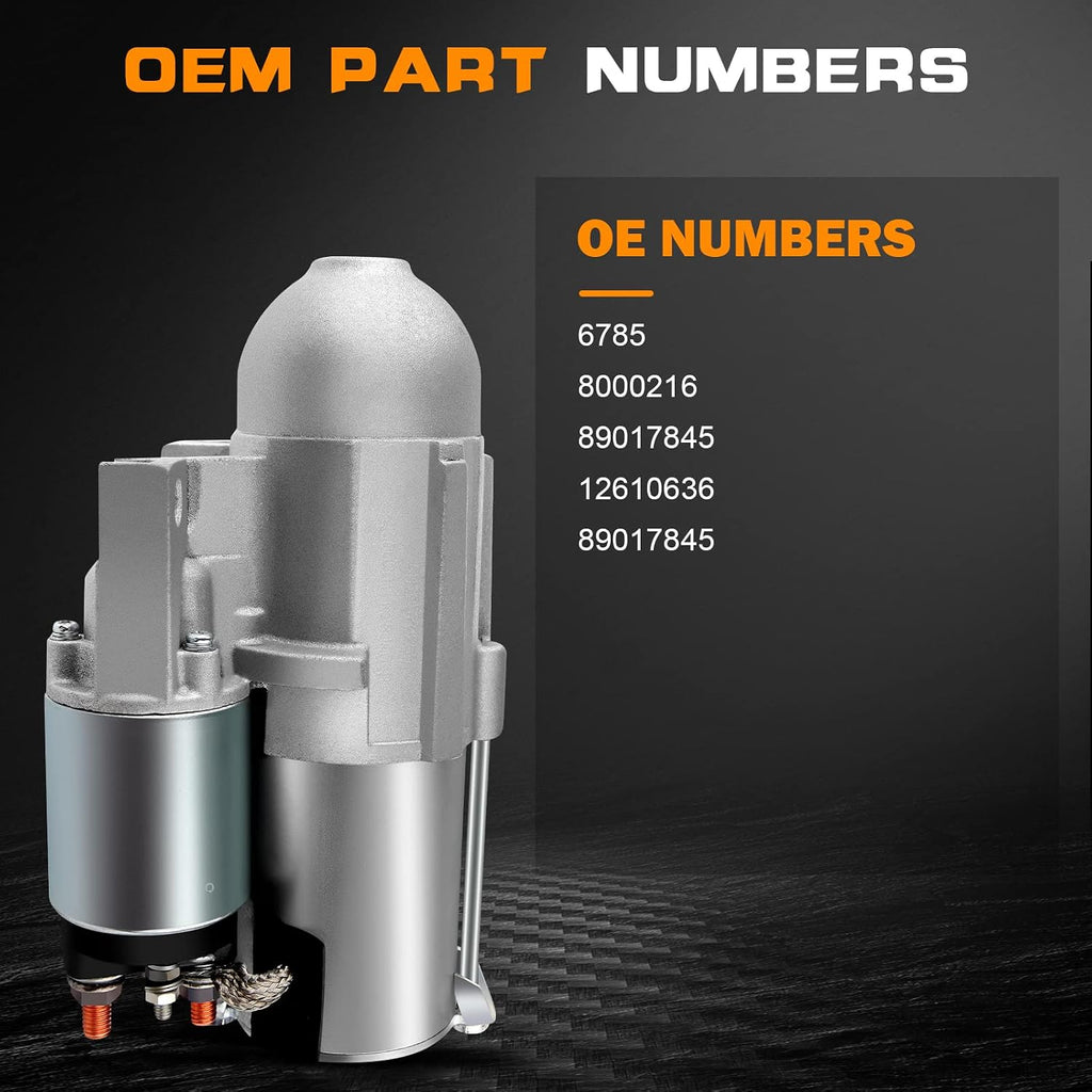 New Starter Compatible for Chevrolet for Impala 3.9L/3.5L 2006-2011