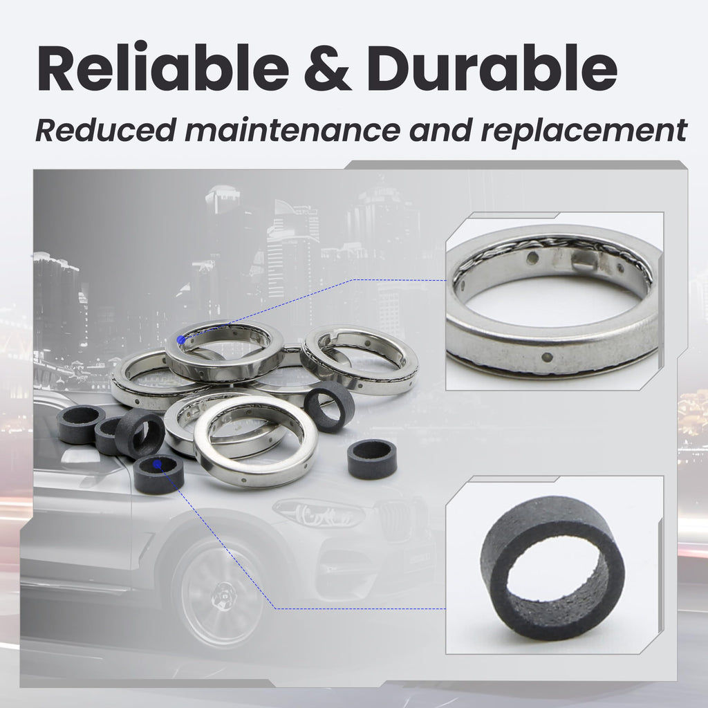 Fuel injector Gasket Ring & Element Seal Replace 13537591006 13537577649