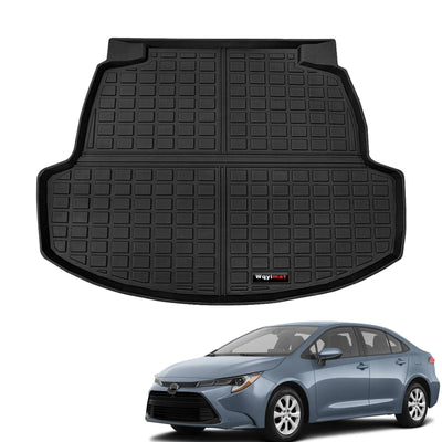 Car Cargo Mats for 2020-2025 2026 Toyota Corolla Trunk Liner All Weather TPE Rubber (for 2020-2025 Toyota Corolla