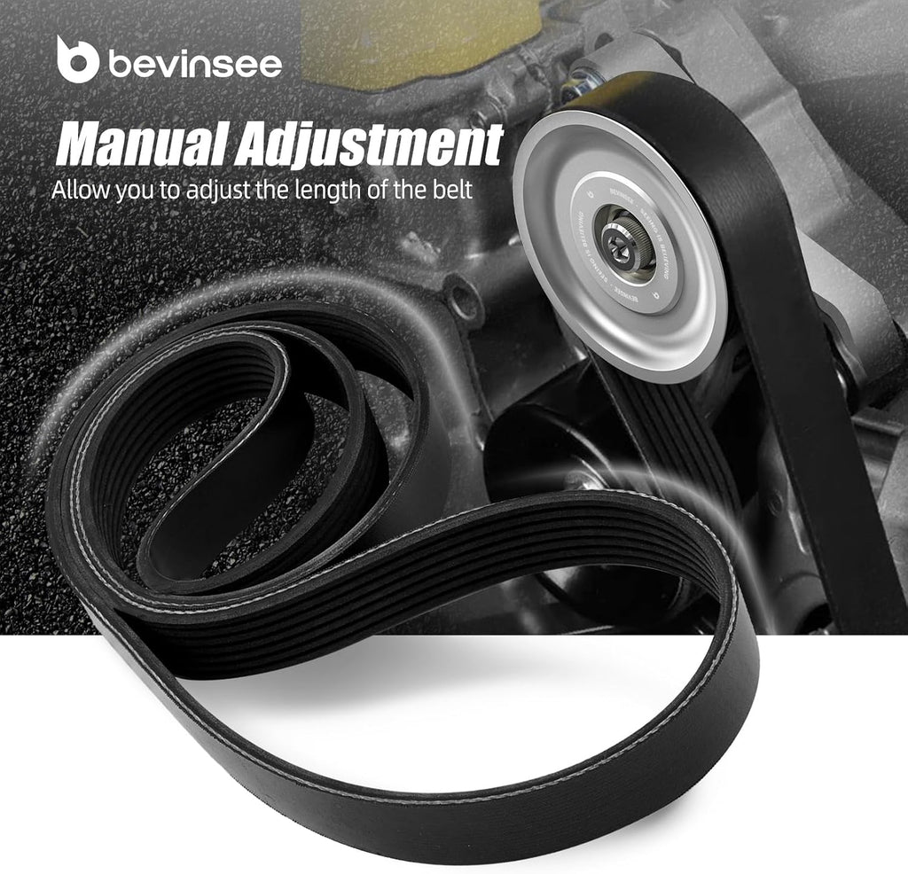 Bevinsee K-Series Adjustable EP3 Idler Pulley Belt Kit
