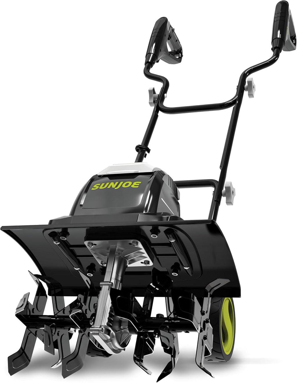 Corded Electric Garden Tiller & Cultivator with 15-Amp Motor and 6 Steel Tines – Heavy-Duty Rototiller with 15.7"