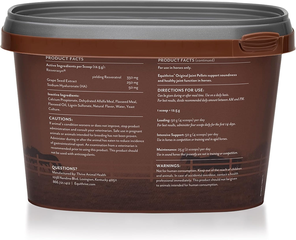 Original Joint Pellets Horse Supplement, 1.65 lbs