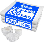 Packing Paper Sheets For Moving, 27" x 17", 10 lb | 320 Sheets