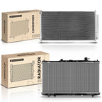 A-Premium Engine Coolant Radiator & A/C Condenser Cooling Kit