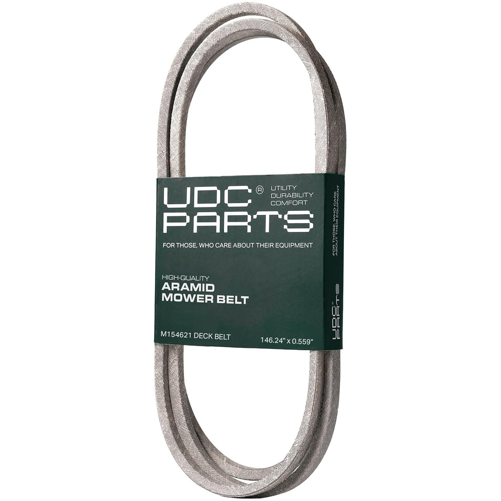 UDC Parts M154621 John Deere 42 Inch Deck Belt Replacement 0.559" x 146.24"