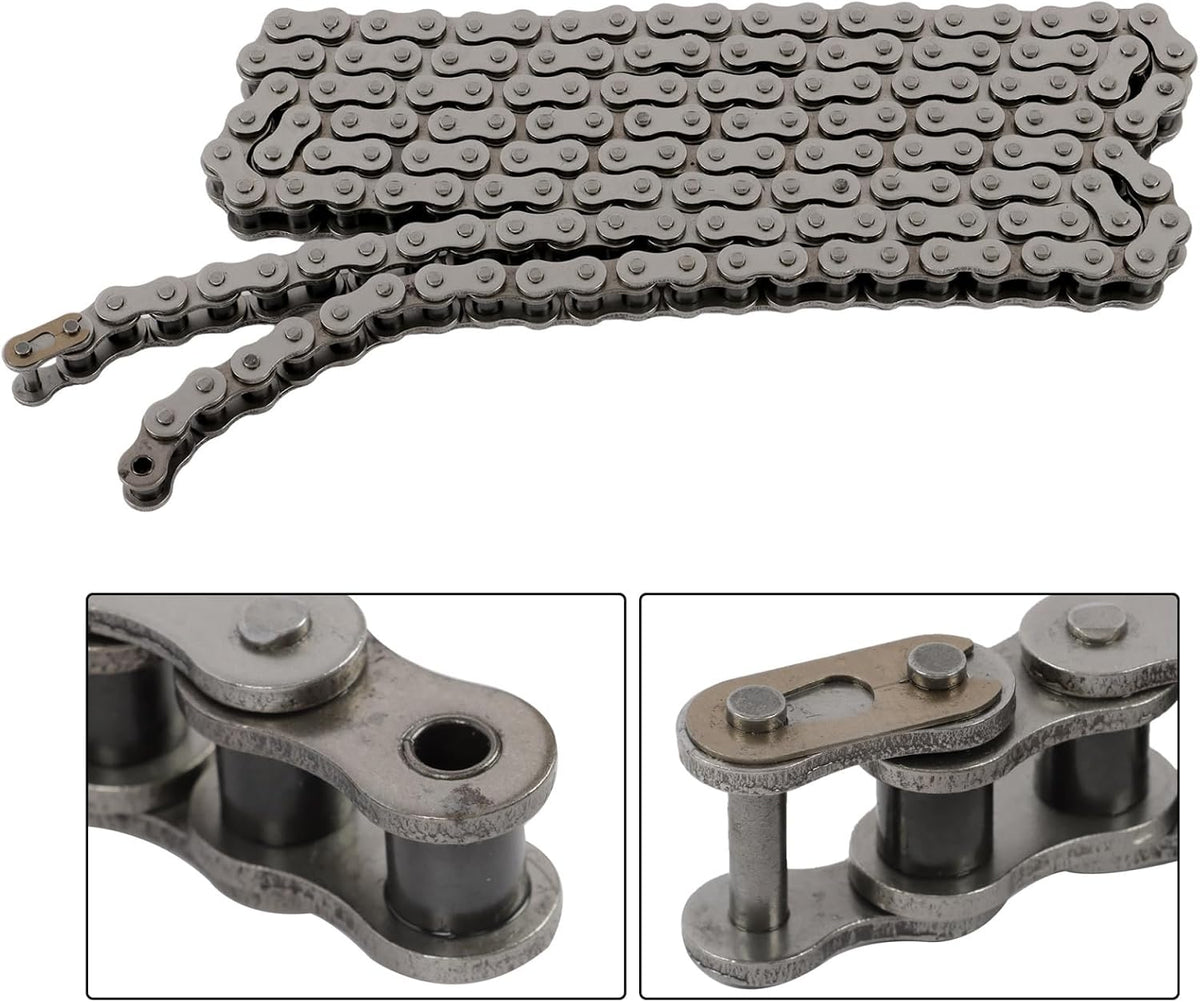 findmall Heavy Duty Roller Chain #60H 10 Feet 159 Links