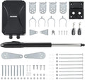 Automatic Swing Gate Opener Kit, Electric Gate Opener for Doors up to 660lb 18ft, Driveway Home Garden Gate Opening