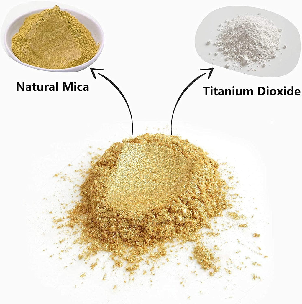 Mica Powder,30 Color Resin Pigment,Natural Cosmetic Grade Mica Powder | For Epoxy Resin/Bath Bombs/Candle/Soap/Lip