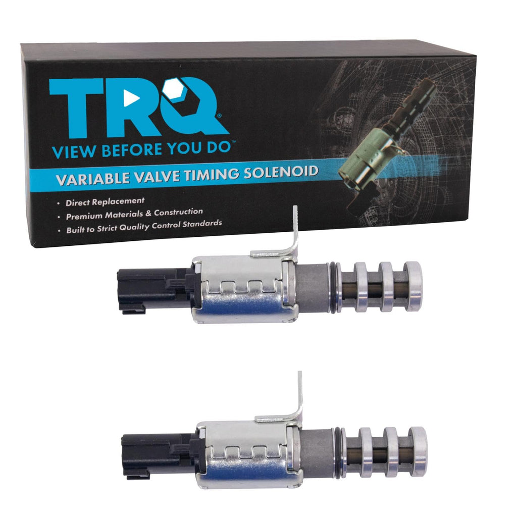 TRQ Engine Variable Valve Timing Solenoid Kit Pair Set of 2