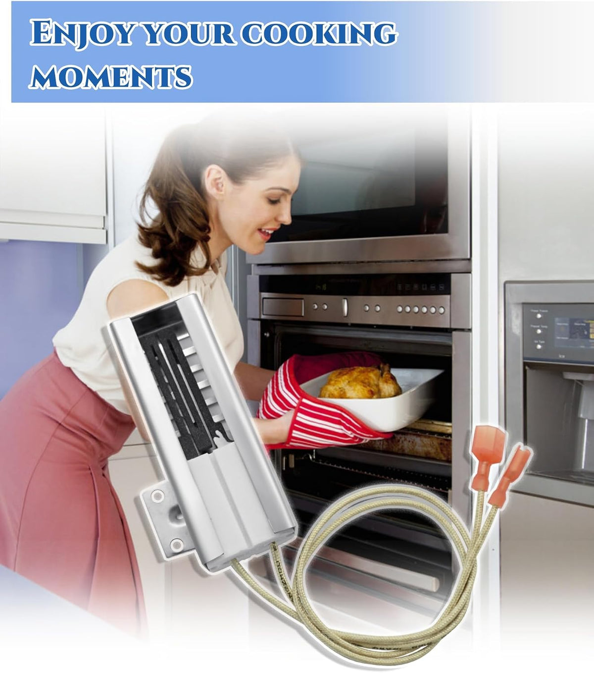 SGR2431 00492431 Gas Range Oven Igniter Replacement