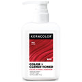 Color + Clenditioner, Semi-Permanent Hair Color, Red, 12 Fl Oz