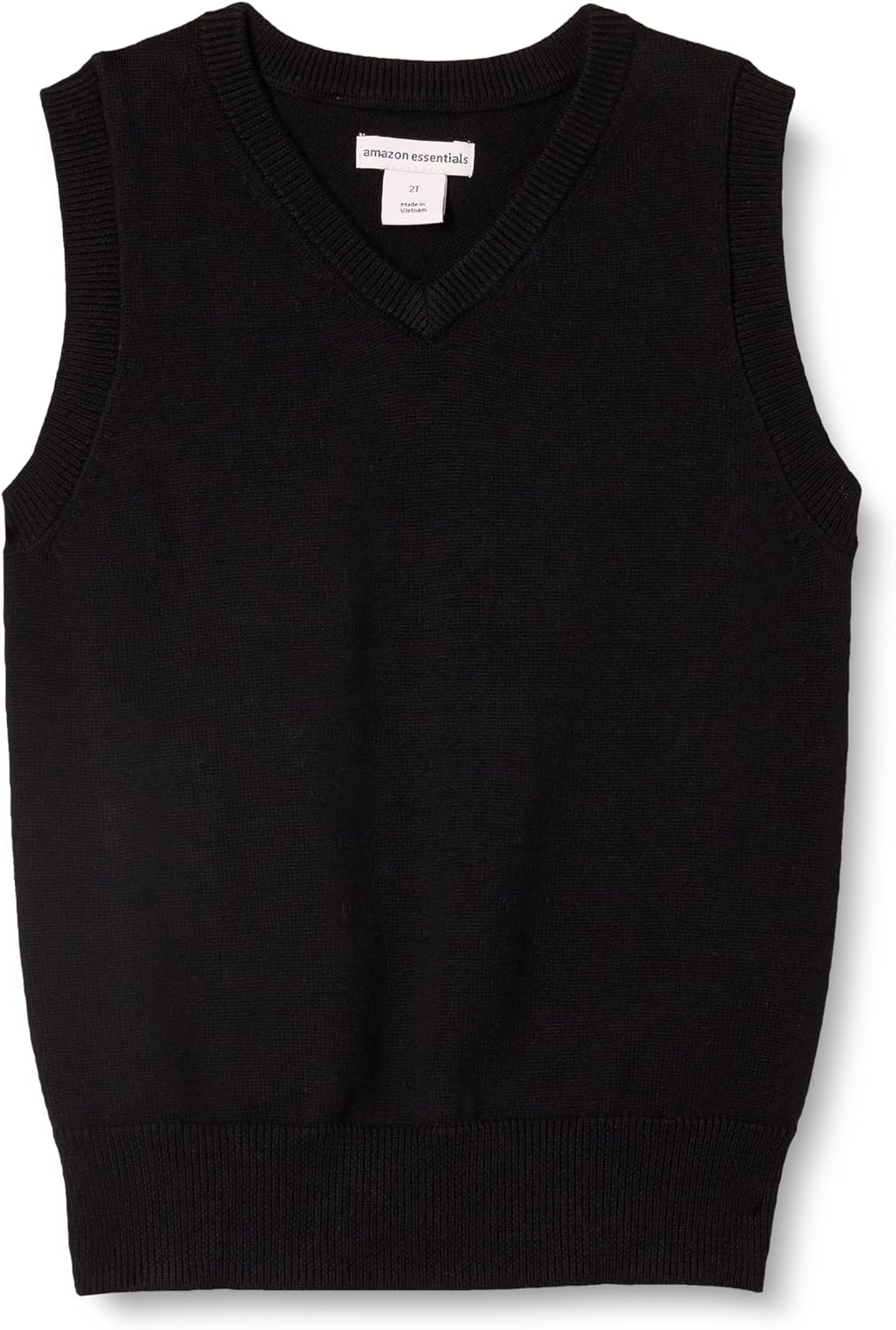 Boys and Toddlers' School Uniform Cotton V-Neck Sweater Vest