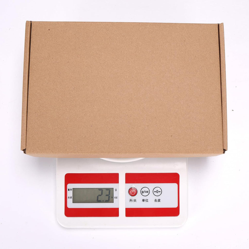 6 Pack 9x6x2 inch Small Shipping Boxes, Brown Mailing Boxes