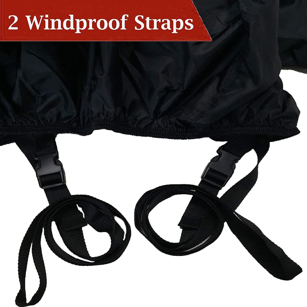 ATV Cover with Buckle Waterproof, 420D Heavy Duty Ripstop Protects 4 Wheeler from Snow Rain Sun,Outdoor Storage Quad
