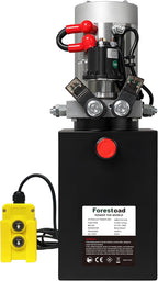 6 Quart Hydraulic Power Unit Double Acting Hydraulic Pump for Dump Trailer