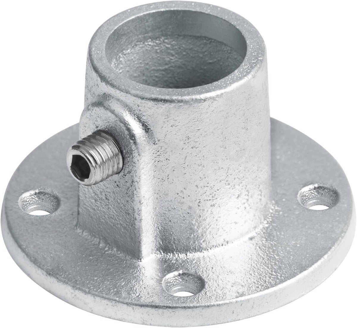 4 PCS Railing Flange Pipe Base Structural Fitting Fits 1" Schedule 40 Pipe