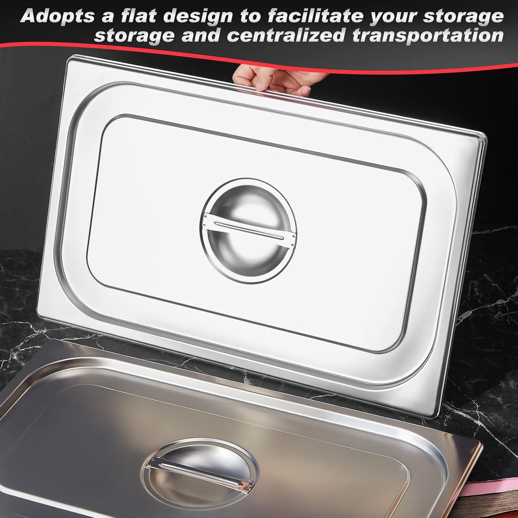 Stainless Steel Full Size Steam Table Pan Cover