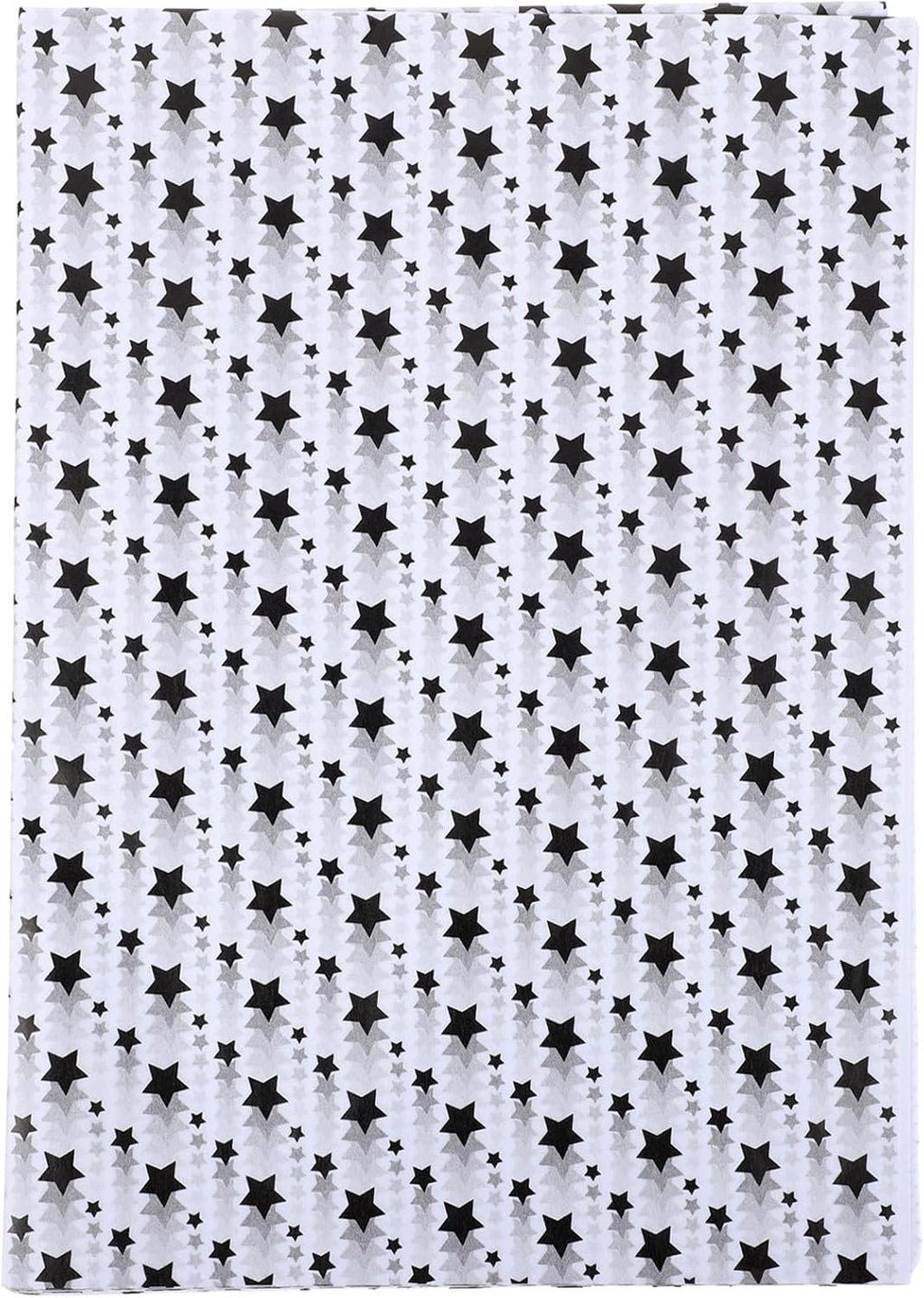 20 Sheets Xmas Halloween Season Black Tissue Paper Wrapping Star Pattern