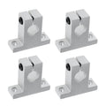 SING F LTD 4pcs SK12 Linear Shaft Support Bracket Mount 12mm CNC Linear Motion Ball Slide Units Rail Support Guide Shaft Bearing for 3D Printer Multi-axis Machine