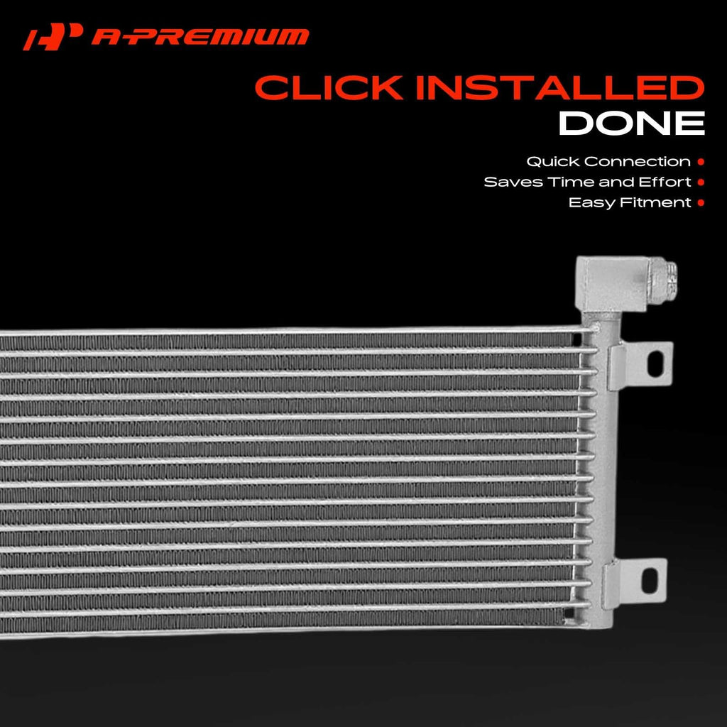 A-Premium Transmission Oil Cooler Compatible with Ram