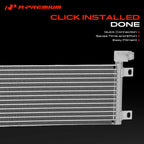 A-Premium Transmission Oil Cooler Compatible with Ram