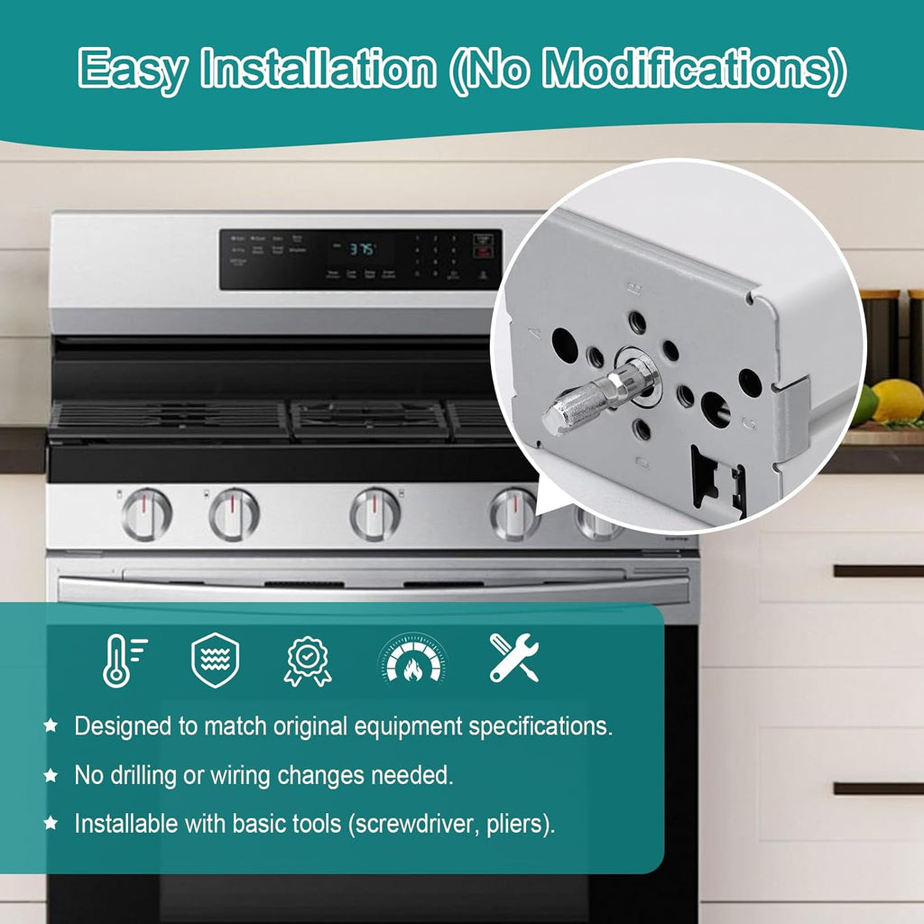 WB24T10027 Infinite Control Switch for GE 8" Electric Stove Burner