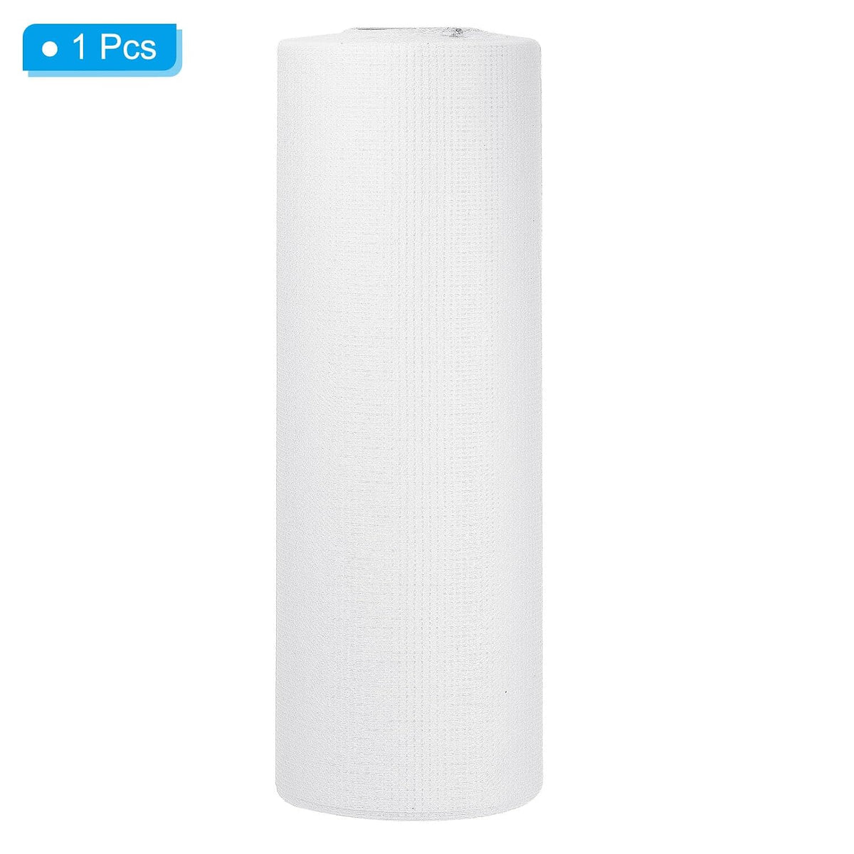 12inch x 66ft Cloth Tape, 1pcs Polyester Fiber Waterproof Mesh Tape Drywall Tape Polyester Fiber Tape White