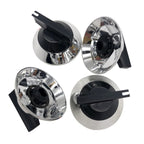4 Pack Top Burner Control Knobs Replacement for 3WP330190 AP6008016 309540