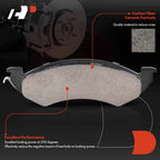 A-Premium Front Ceramic Brake Pads Compatible with Dodge