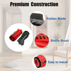 3 Set Compatible for Roborock Qrevo Series Replacement Main Roller Brush