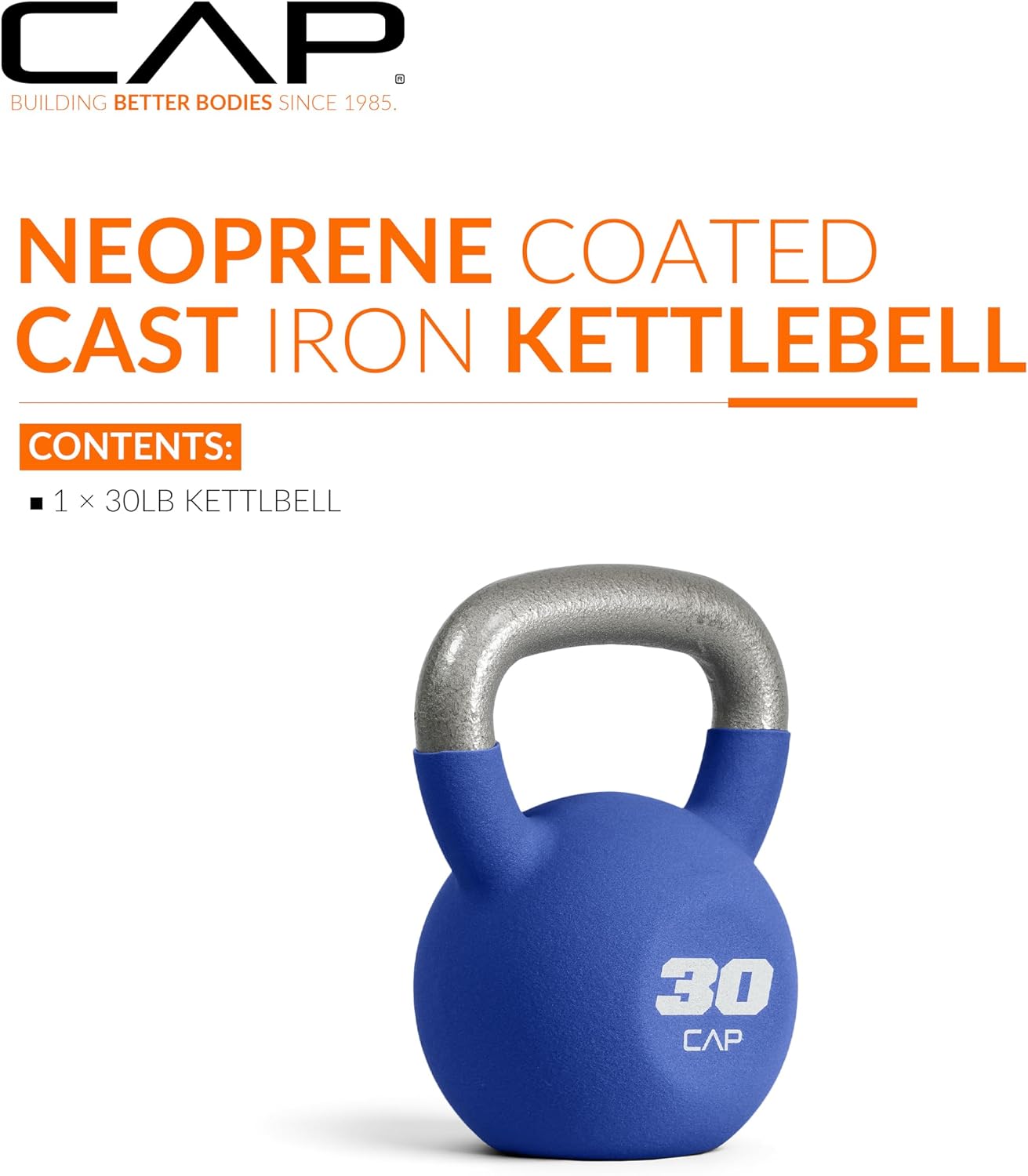 Neoprene Coated Kettlebells - Multiple Sizes