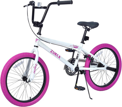 20 Inch Kids Bike for Boys and Girls Ages 7+ Years, Freestyle BMX Bike Single Speed, Children's Bicycle with