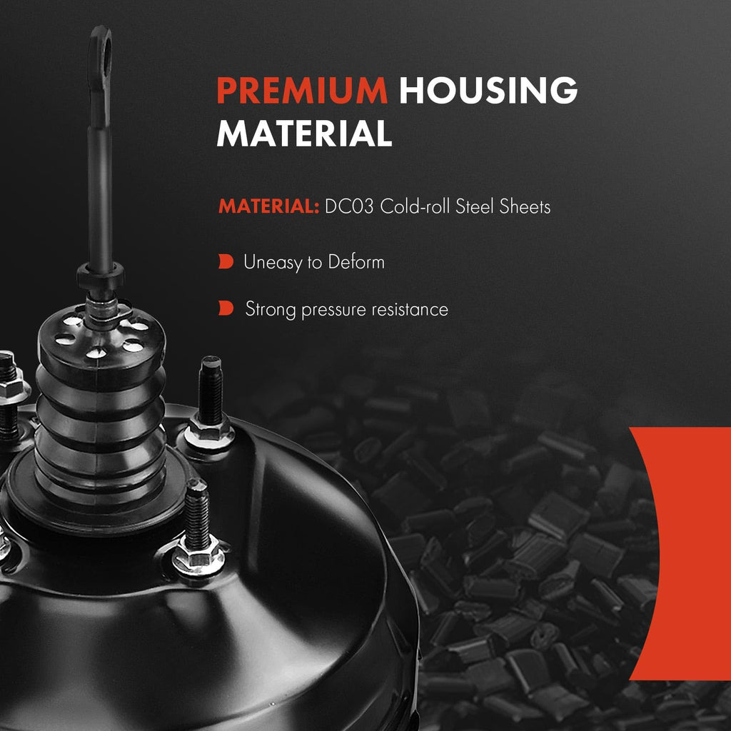 A-Premium Vacuum Brake Booster Compatible with Chevy & GMC