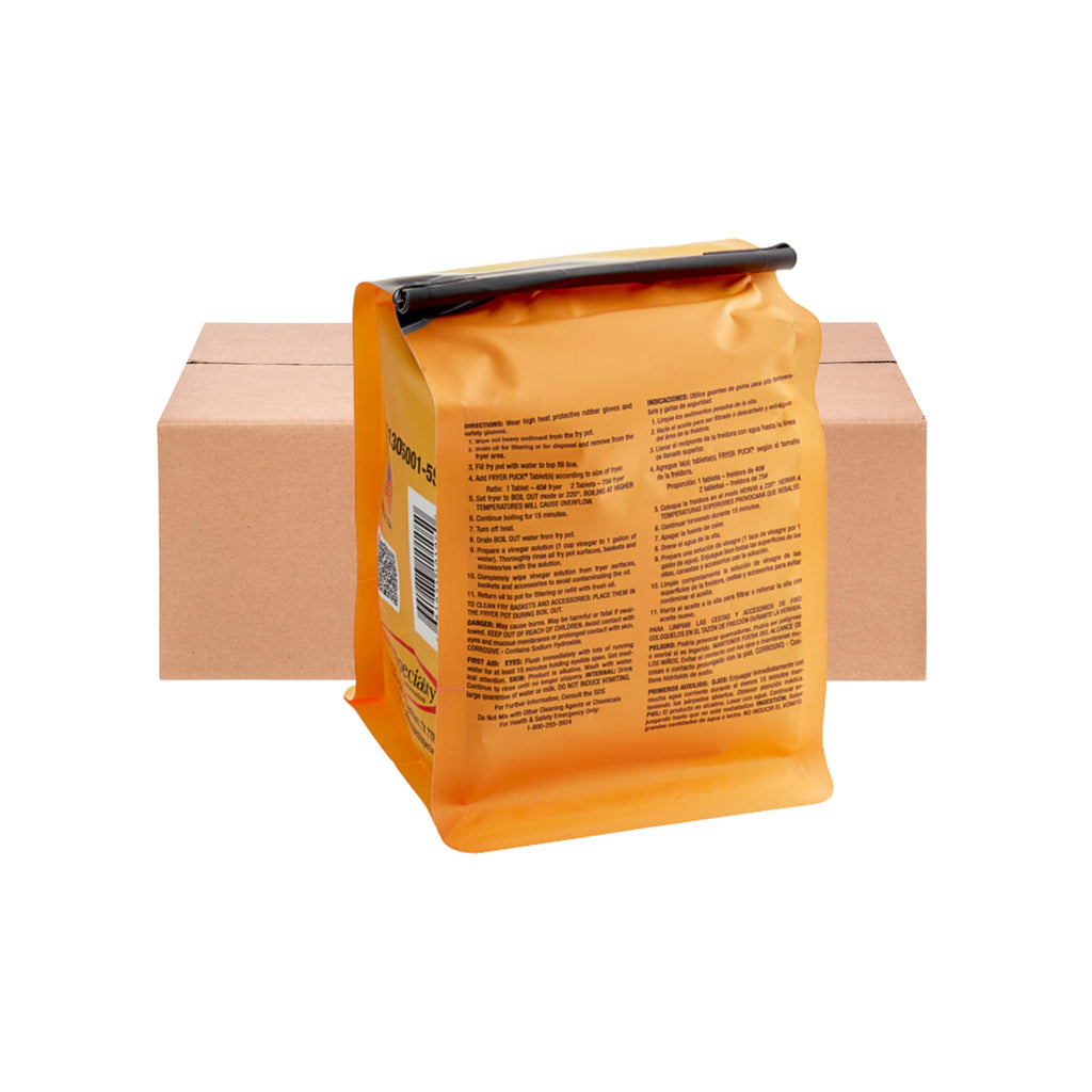 Kettle Fryer Cleaner Tablet Pucks, 4 OZ (5/BX)