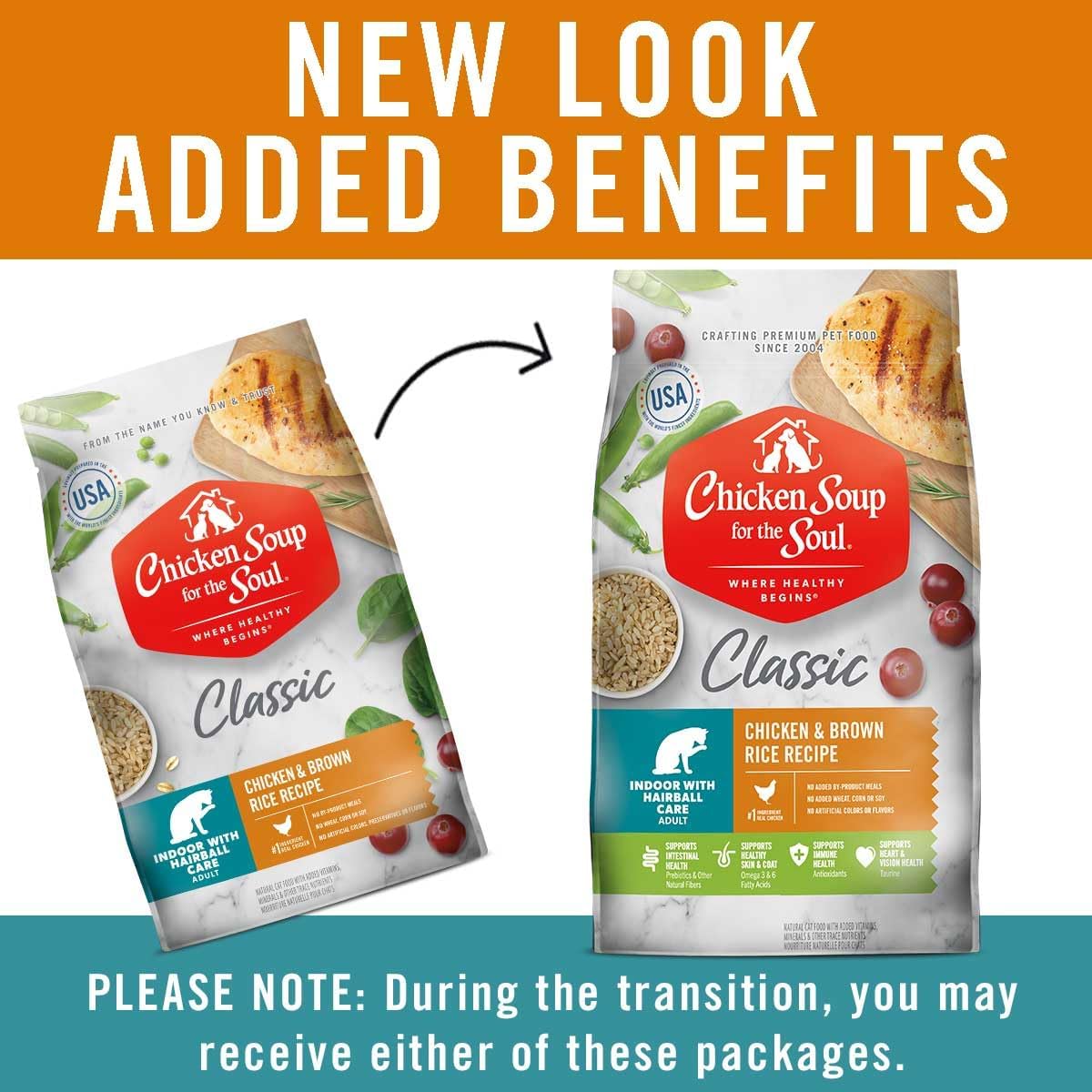 Natural Premium Indoor w/Hairball Care Adult Dry Cat Food, Real Meat First Ingredient, No By-Products, Supports
