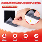 Hook and Loop Tape 1in x 4in x 10 Pairs, Heavy Duty Adhesion Strip