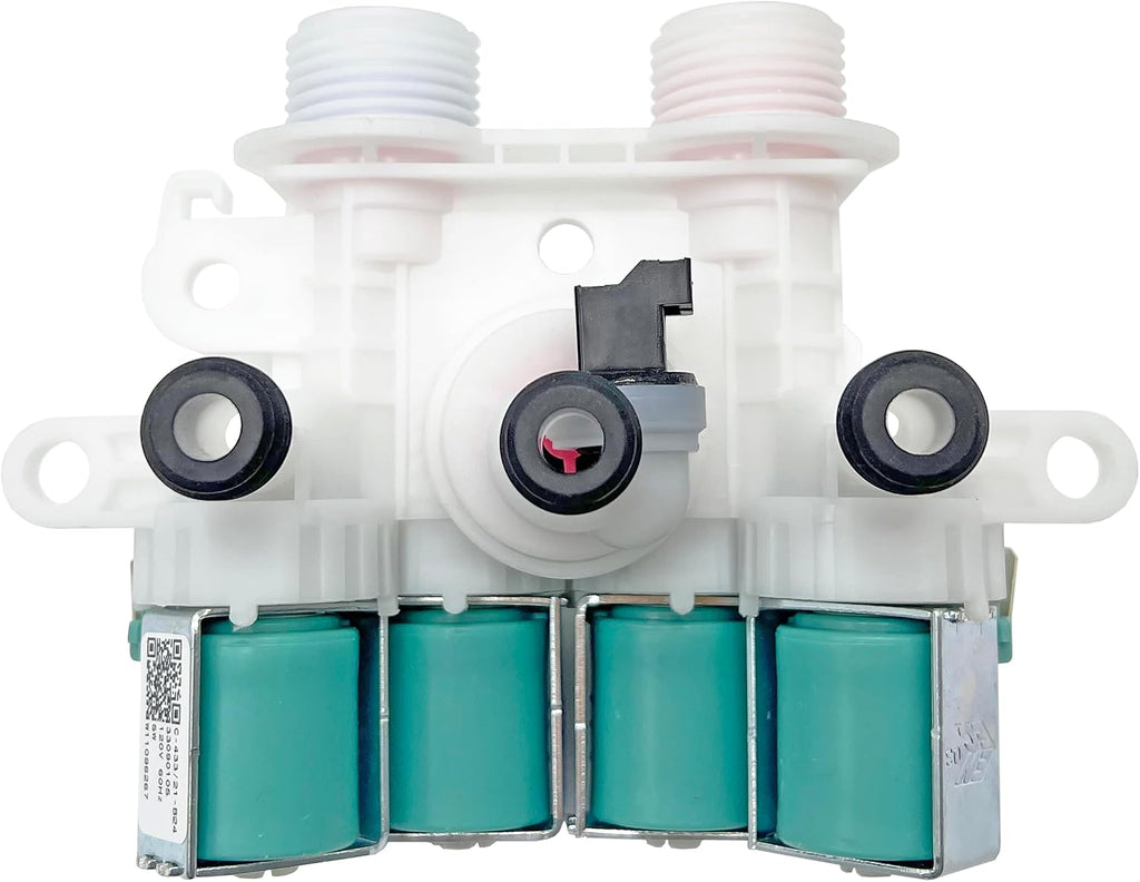 Washing Machine Water Inlet Valve Fit for Maytag MVWB765FW0 MVWB835DW2 MVWB766FW0 MVWB855DC2 MVWB835DW3 MVWB835DW1 MVWB835DW4 MVWB765FW1 MVWB765FW2 MVWB765FW3 MVWB855DC3 MVWB766FW1 MVWB865GC0