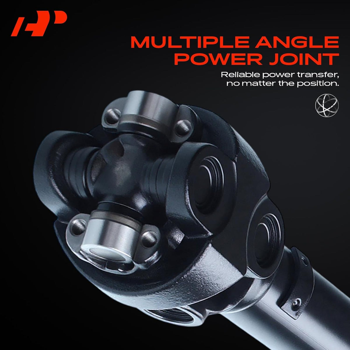 A-Premium Front Drive Shaft Driveshaft Assembly Compatible with Jeep