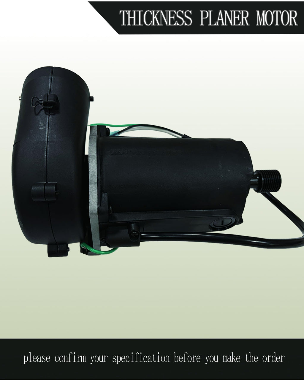Planer Motor Assembly for DeWalt DW735 DW735X, 120V with Fan
