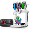 Kobra X Combo 3D Printer with ACE 2 Pro, Native 7-Color Printing | Up to 19 Color, 2X Faster, 2X Less Waste