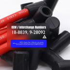 4PCS Marine Spark Plug Wire Set Replacement #18-8839 9-28092