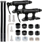 2PCS Bike Fork Mount Block, Alloy Quick Release Thru Axle