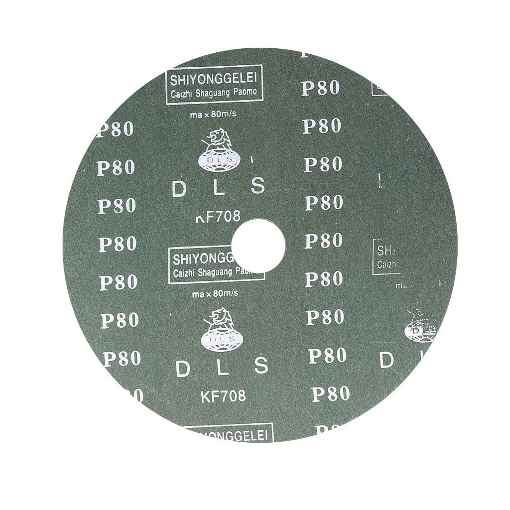 uxcell 7" x 7/8" Resin Fiber Discs 80 Grit Sanding Grinding Discs,5 Pack
