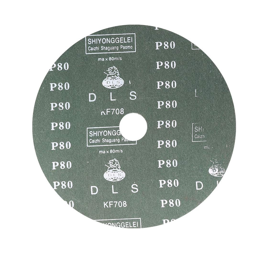 uxcell 7" x 7/8" Resin Fiber Discs 80 Grit Sanding Grinding Discs,5 Pack