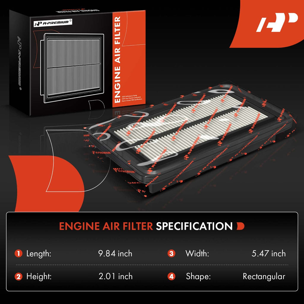A-Premium Engine Air Filter Compatible with Saturn