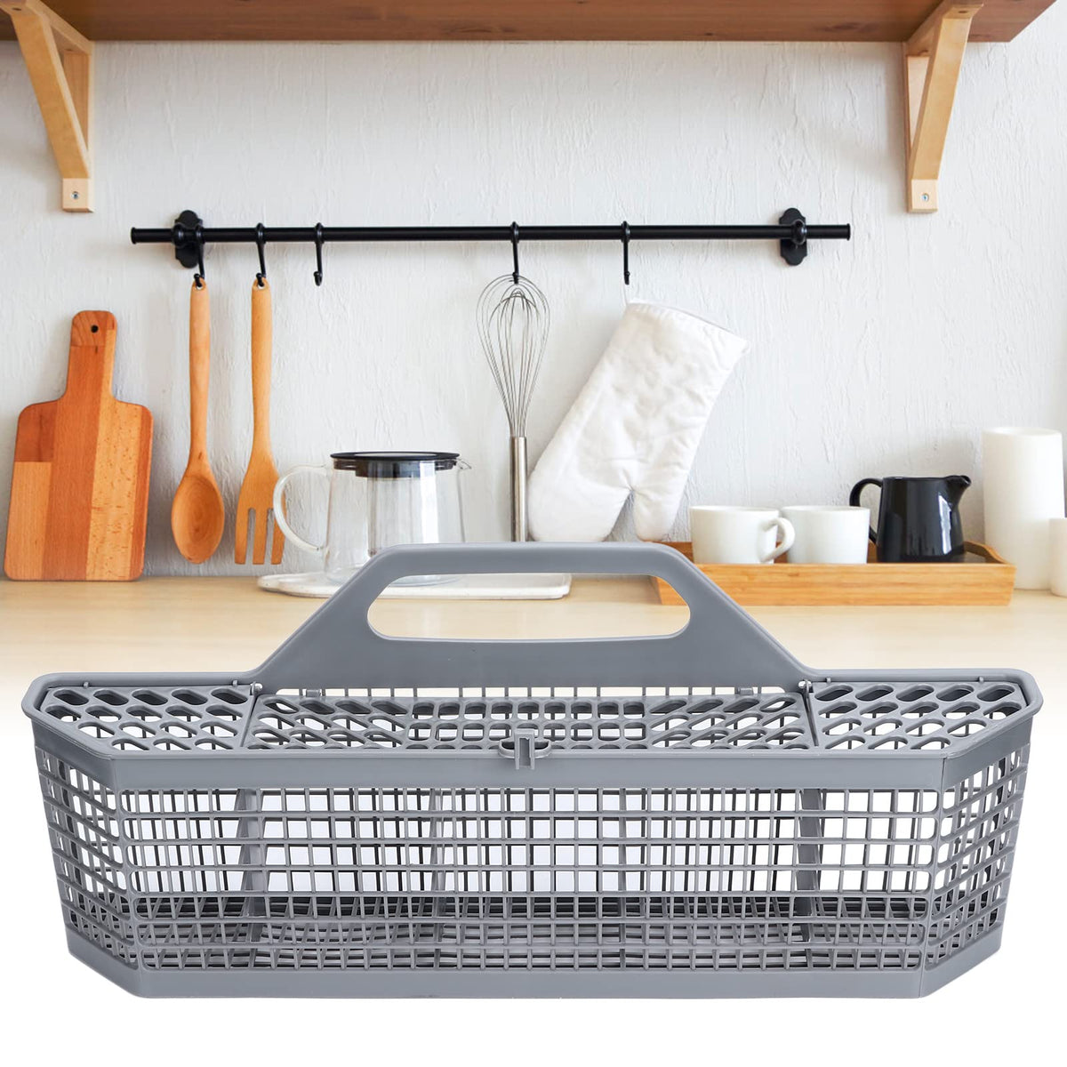Dishwasher Silverware Basket Cutlery Holder Universal Plastic Replacement